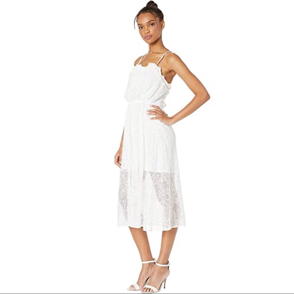 (NWT) BCBGeneration Lace Overlay Strappy Dress